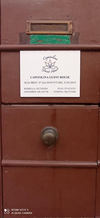 Capitolina Guest House Rom Exterior foto